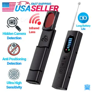 Portable RF Signal Detector Hidden Camera Finder Audio Bug Scanner