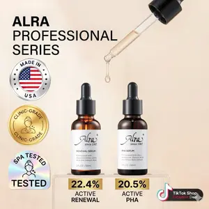 ALRA Advanced Multi-Acid Serum 30ml | Gentle AHA BHA PHA & Niacinamide Blend for At-Home Facial | Pore Refining & Skin Reset | Clarifies Clogged Pores, Balances Excess Oil & Restores Radiance Glow for Blemish-Prone Skin | Daily Skin Smoothing Care