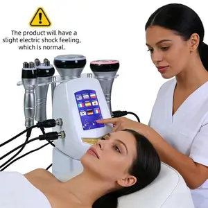 Beauty Salon 4-In-1 Multi-Functional Massager Facial and Body Tightening Device, Skin Firming and Face Lifting Massage Machine, Lymphatic Drainage Machine