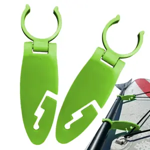 2-Pack Paddle Board Fin Clips Surfboard Fin Buckle Clips for Paddle Board Fixing Clamps Expandable Kayak Accessories for Water Sports Fits Most Boards Youth Teen Surfing Gear
