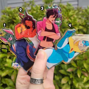 Dispatch acrylic keychains! Dispatch zteam charms