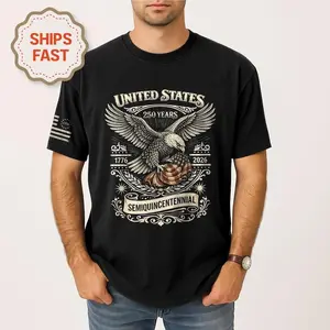 Retro America 250 Shirt – We The People Patriotic Tee, 1776–2026 Independence Day