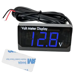 LED Digital Display Voltmeter Blue DC 12V  LED Digital Display Voltmeter for    Monitor