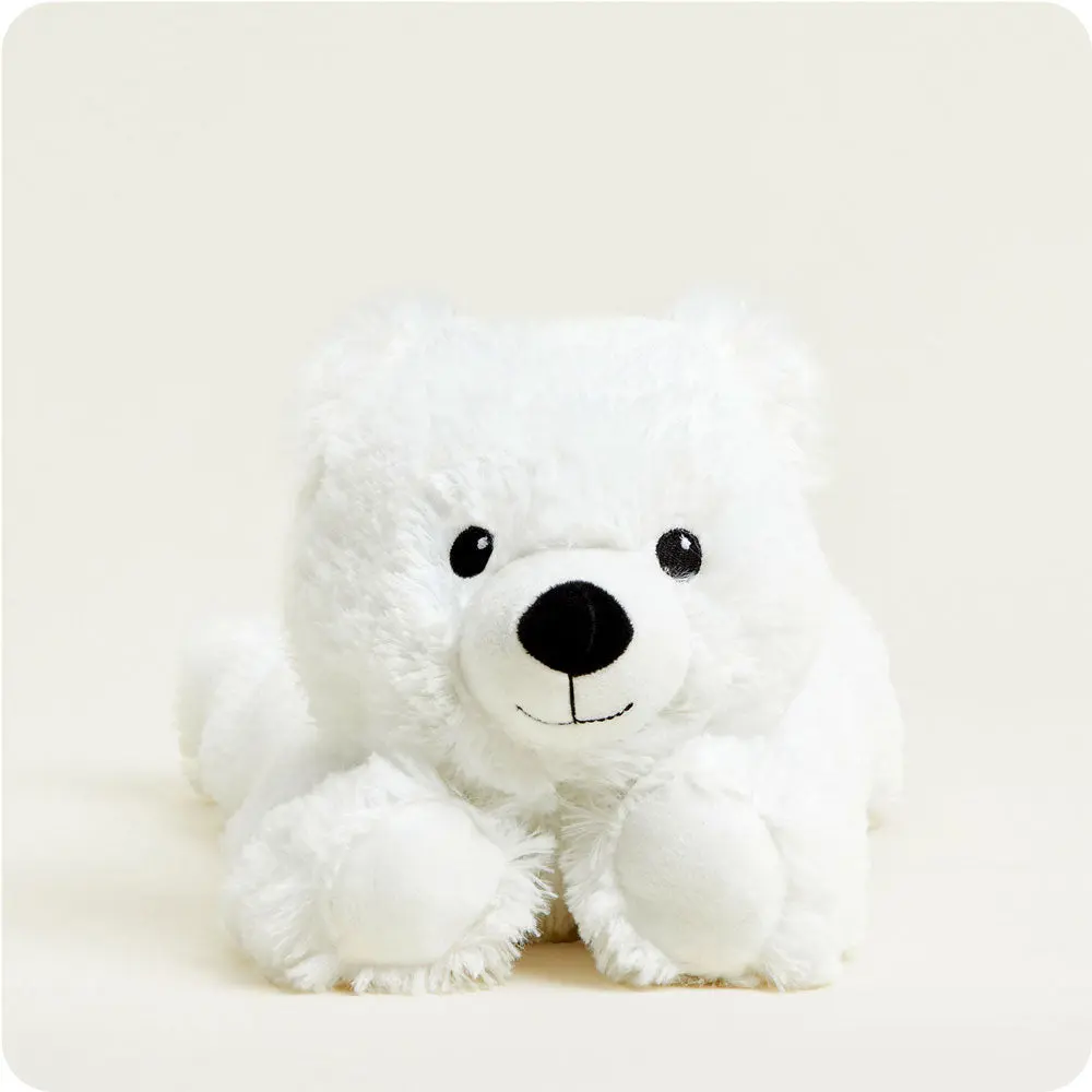 White Bear Warmies - Heatable, Chillable, and Weighted Plush