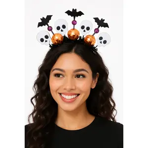 Spooky Mirror Ball Halloween Headband