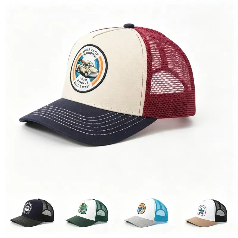 casual hat trucker cap classic baseball cap mesh snapback cap stylish hat mommin trucker hat casual outdoor hat mexican flag patch woman personality duckbill new trendy blue collar dollar trucker hat breezy golf construction worker bucket detac,,wi,unisex