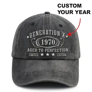 Gen X Customize Hat, Gen X Cap, Generation X Raised On Hose Water And Neglect Perfect Gift For Dad Low Profile Dad Hat-Pigment Dyed