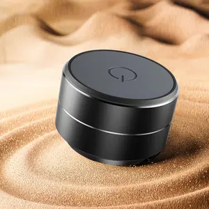 Portable Bone Conduction Speaker, USB-C Charging Wireless Speaker with Suction Cup, Compact Stereo Music Player with Button Control for on-the-Go Entertainment, Audio