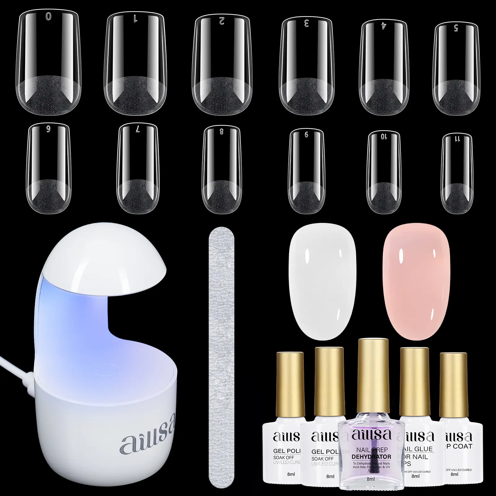 Half Matte Short Square