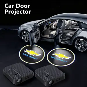 2PCS Car Door Lights, Door Lights Logo Projector,Door Welcome Light,LED Projector Car Door Welcome Light,Personalized Door Projection Light with Logo,LED Car Lights,Car Side Lamp for Nissan Honda Chevrolet Ford