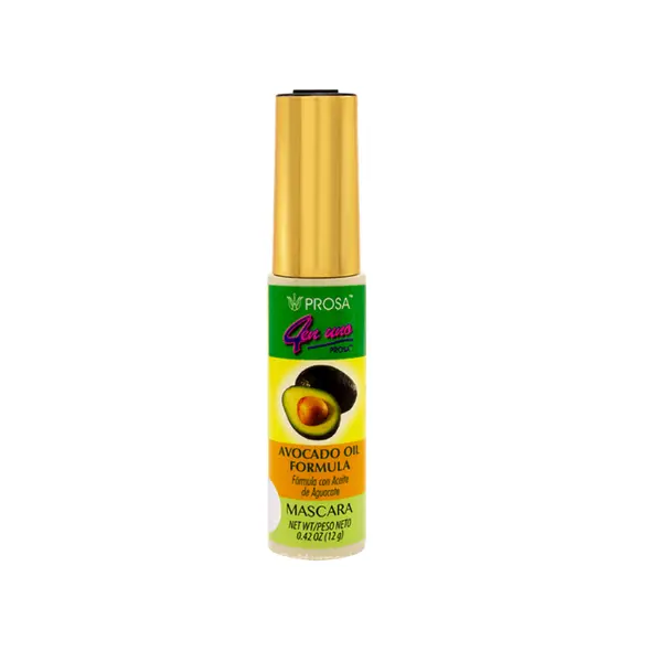Prosa Clothing Avocado Oil Voluminous Lengthening Mascara - Waterproof Longlasting, Fragrance-Free Black Cosmetic for Adults, Limited Edition, 13g, Oils-Infused, Yes to No Irritants
