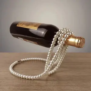 Magic Floating Wine Bottle Holder Display Wine with Class Magic Floating Rope Chain or Pearls Utensils Stunning Illusion Engineering Gathering Memorable Centerpiece