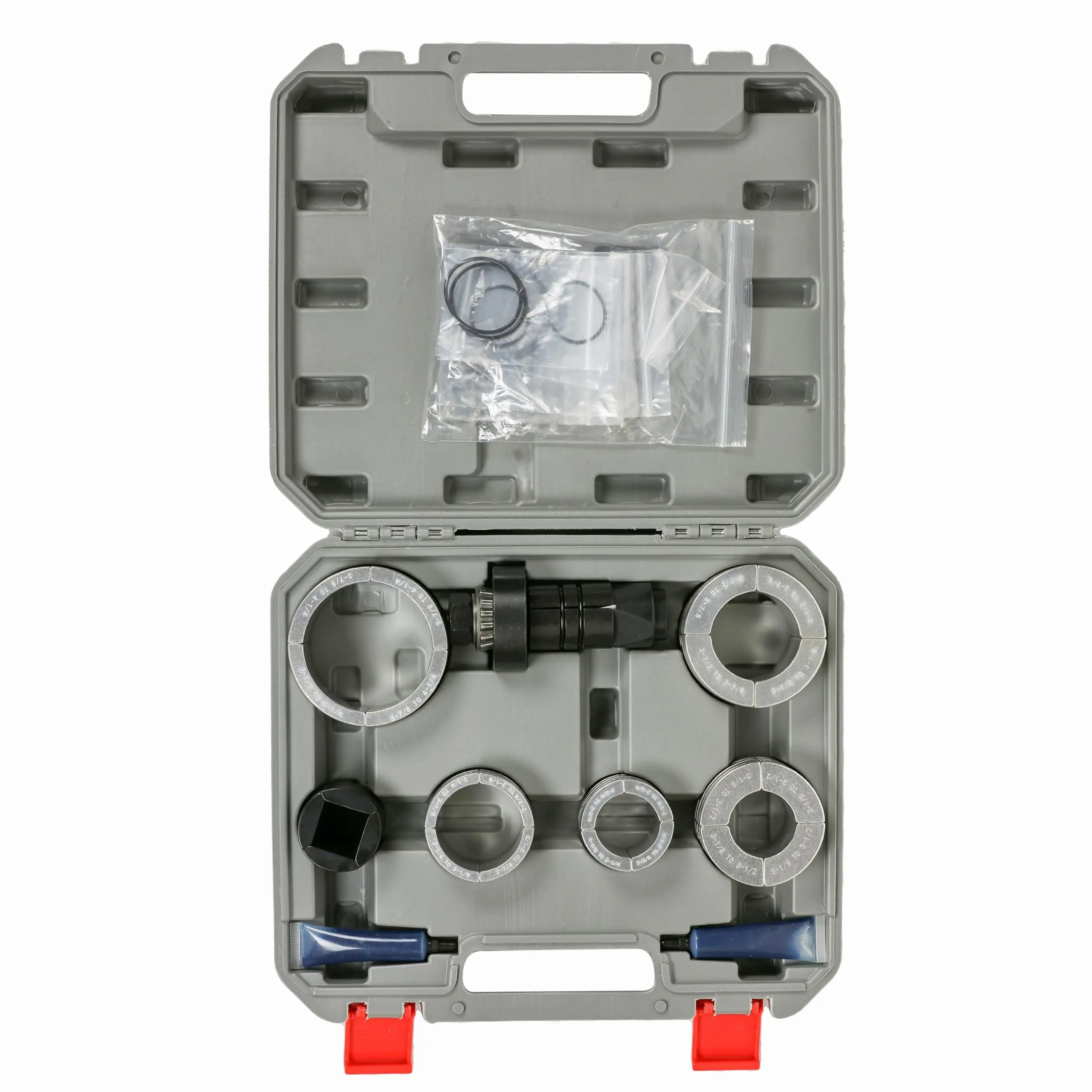 ARES 14025 Aluminum Exhaust Pipe Expander Kit - Ares Kit for Pipe Expansion, Widens from 1-5/8-in to 4-1/4-in Diameter, 7-Piece Impact Rated Set with Heavy Duty Storage Case, Inch, Impact Wrench, 1 Pc. Expander Unit