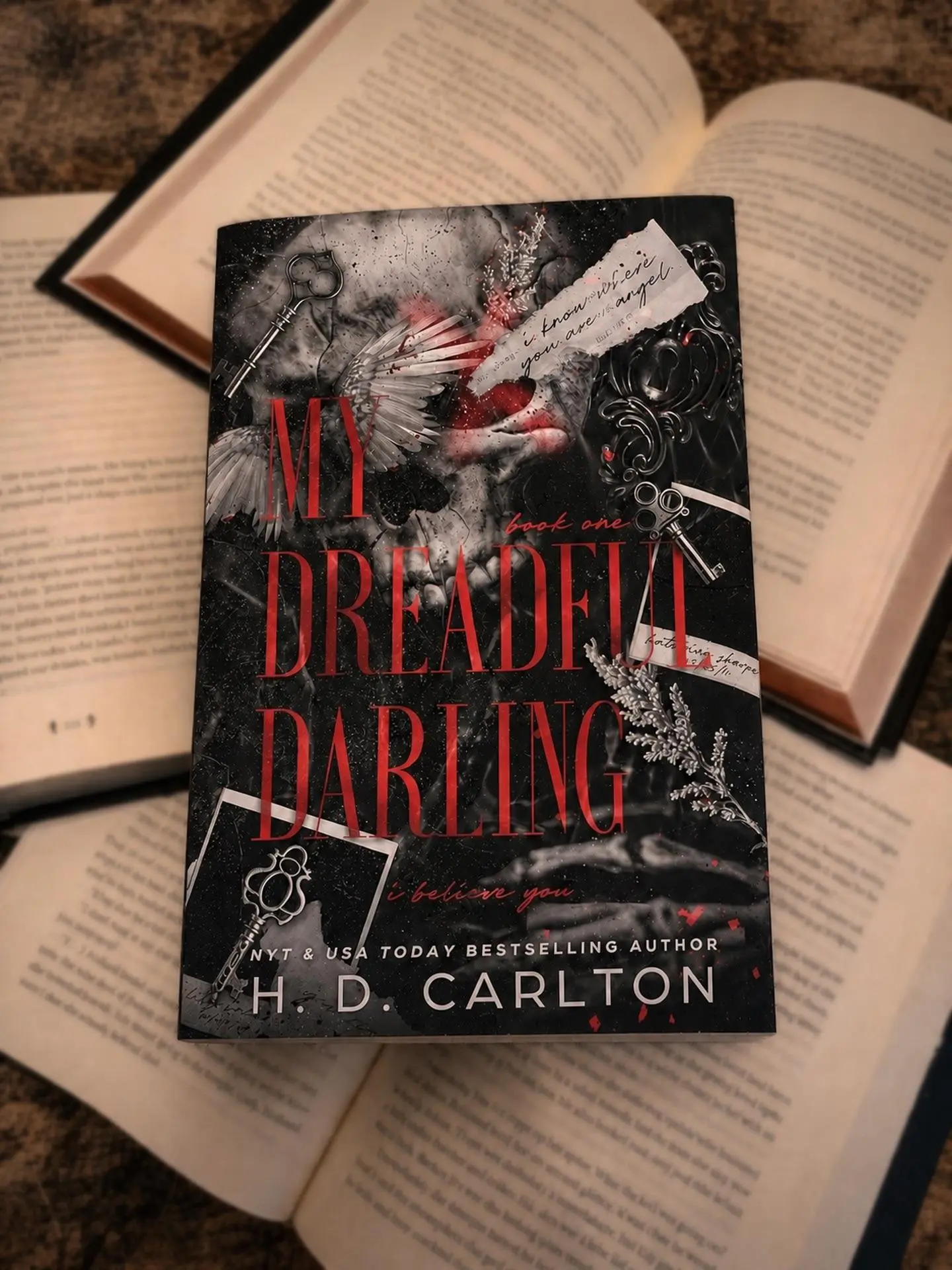 MY DREADFUL DARLING — HD Carlton Hollow Graves Duet Dark Romance Novel