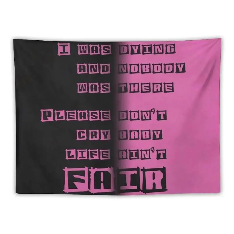 Lil Peep Quotes Tapestry Aesthetic Room Decors Decor For Room Hanging Wall Decoration Aesthetic Tapestry Cotton Decorative
