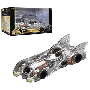 Super7 Super Cyborg 1989 Clear Batmobile Action Figure Vehicle