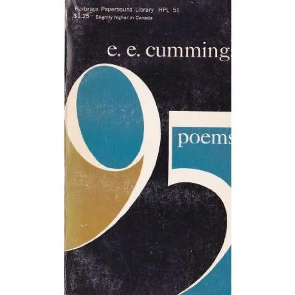 USED Book - 95 Poems by E. E. Cummings (Paperback) - english