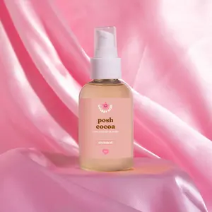 Posh Cocoa Scented Body Oil - Scented Vitamin E Body Oil + Moisturizing + Natural Skincare - Dry Body Oil - Hot Chocolate Scent