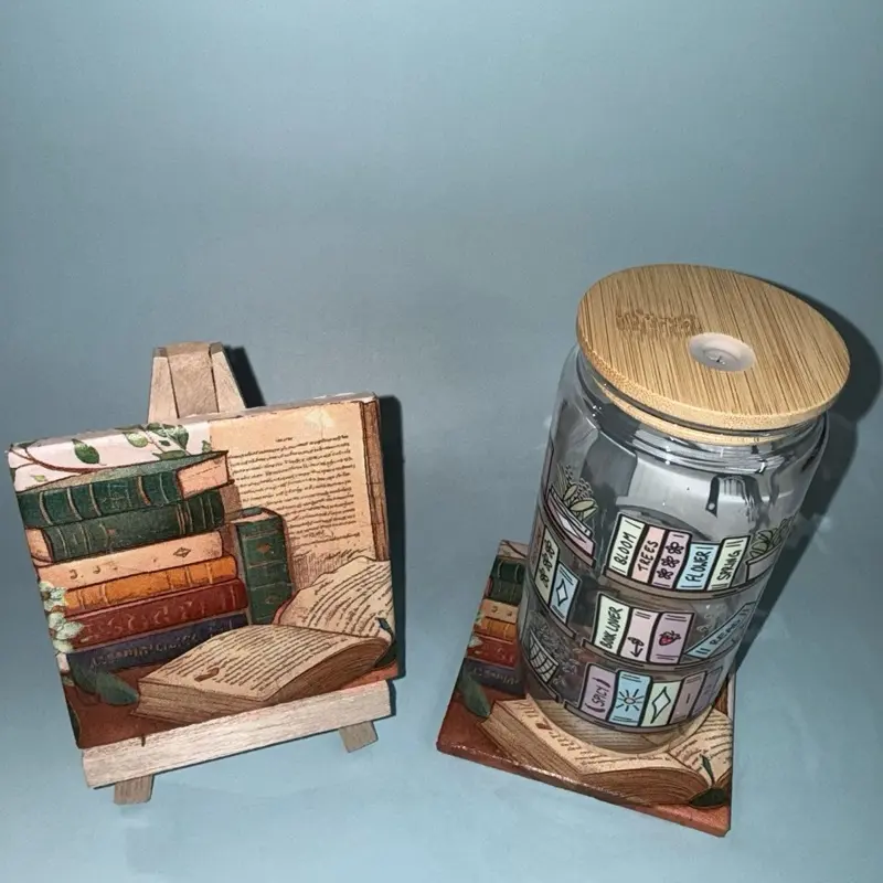 Don’t Lay Down The Book…. Coaster