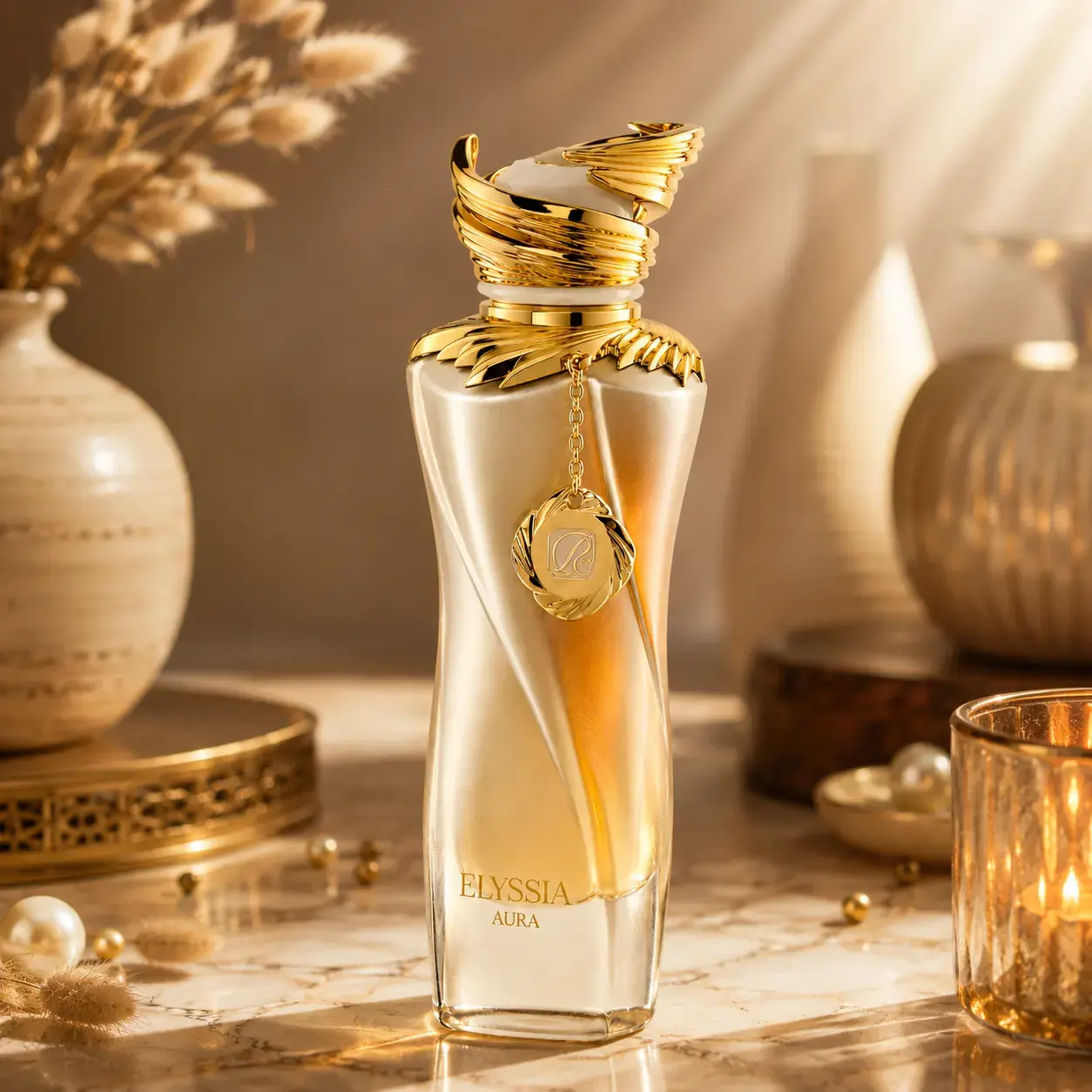 Riiffs Elyssia Aura Eau de Parfum, Long-Lasting Oriental Floral Unisex Fragrance with Cinnamon, Orange & Amber - 100 ml Perfume, 100Ml Perfume, Single Bottle