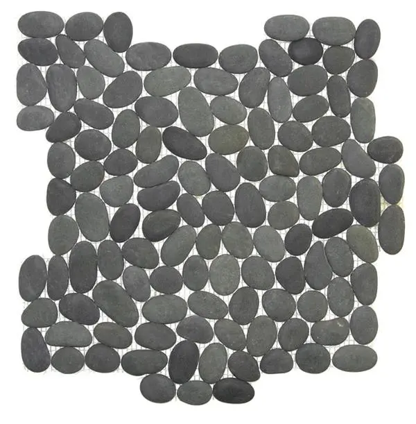 Tahiti Natural River Rock Pebble Tile