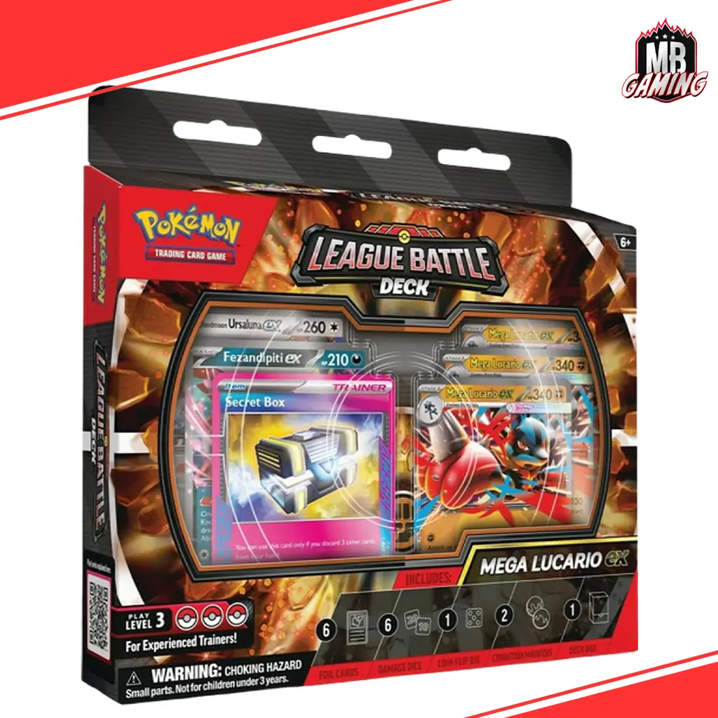 Pokemon: Mega Lucario ex Battle Deck
