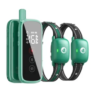 Dog Electric Collar Waterproof Rechargeable Training Collar with Remote Control for Small Medium Large Dogs, Buzz Vibrate Safety Shock Mode, Training Aid, Training Gear