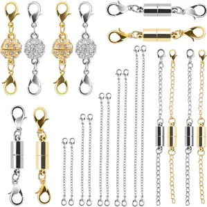 22 count   Clasps and Necklace Extenders  , Multiple Sizes and Styles Chain Extenders  Clasps