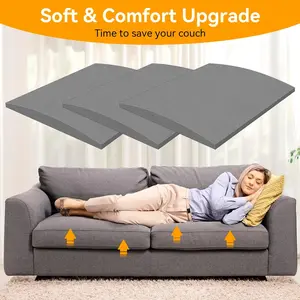 Arc-Shaped Sofa Support Cushion, High Bounce High Density Sponge, Solve Sagging Sofas, Sofa Support Pad, Furniture Accessory