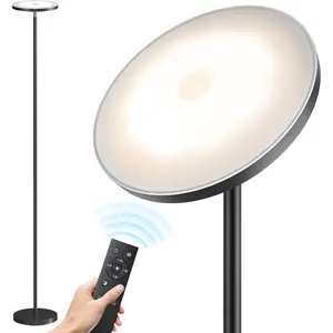 Floor Lamps for Living Room, 32W/3000LM Super Bright LED Floor Lamp with Remote Control, 69" Tall Standing Lamp with Stepless Dimmable, Modern Torchiere Corner Lamp for Bedroom, Office