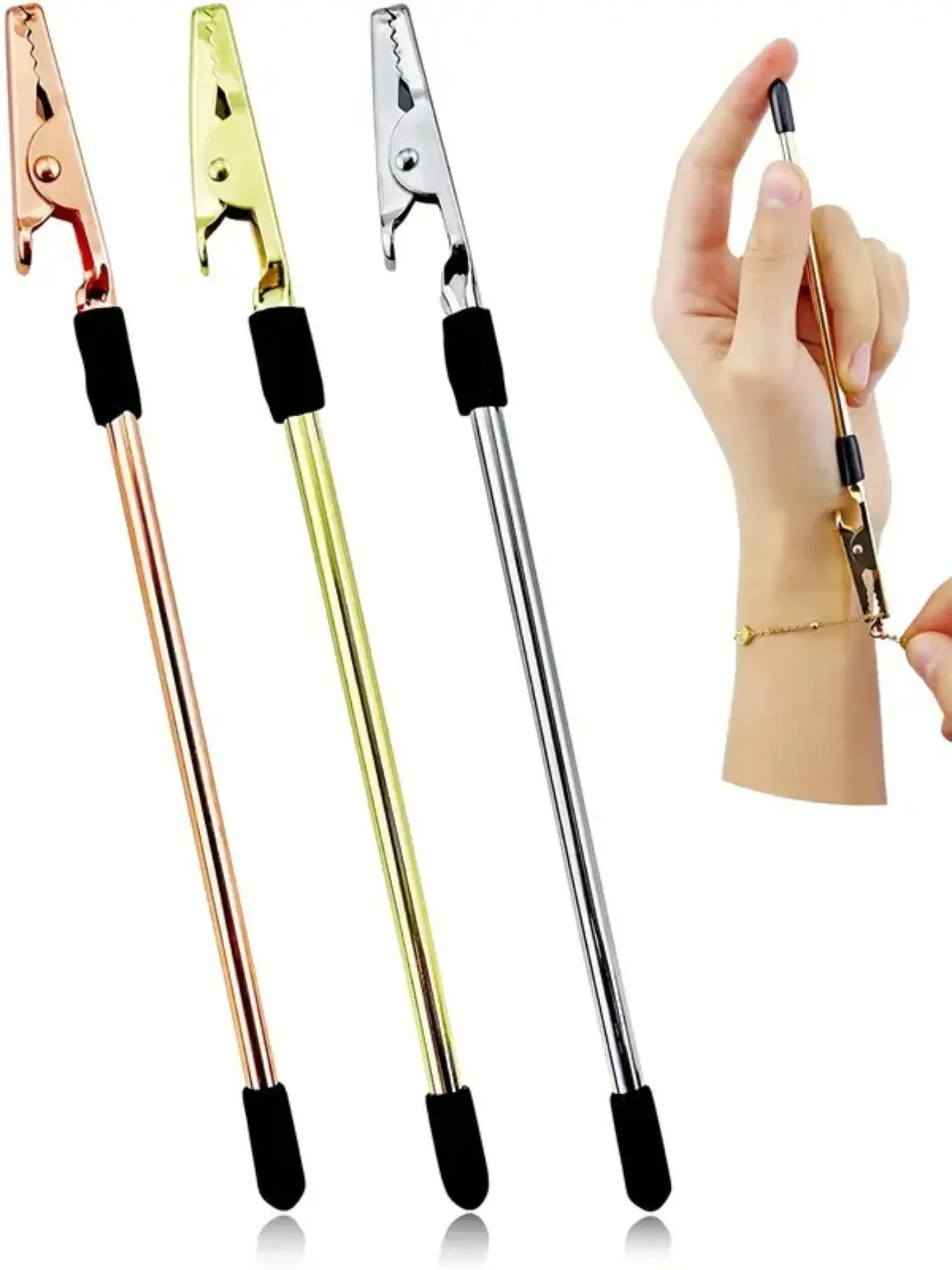 Portable Bracelet Helper Tool Grip, Versatile Jewelry Helper Tool for Bracelets, Necklaces and Watches, Easy to Use