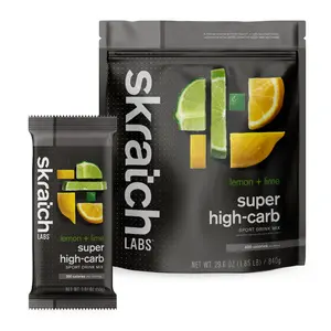 Skratch Labs Super High-Carb Sport Drink Mix – 400 Calorie Endurance Fuel with Cluster Dextrin – Easy Digestion, Steady Energy for Long Training, Cycling & Marathon Performance