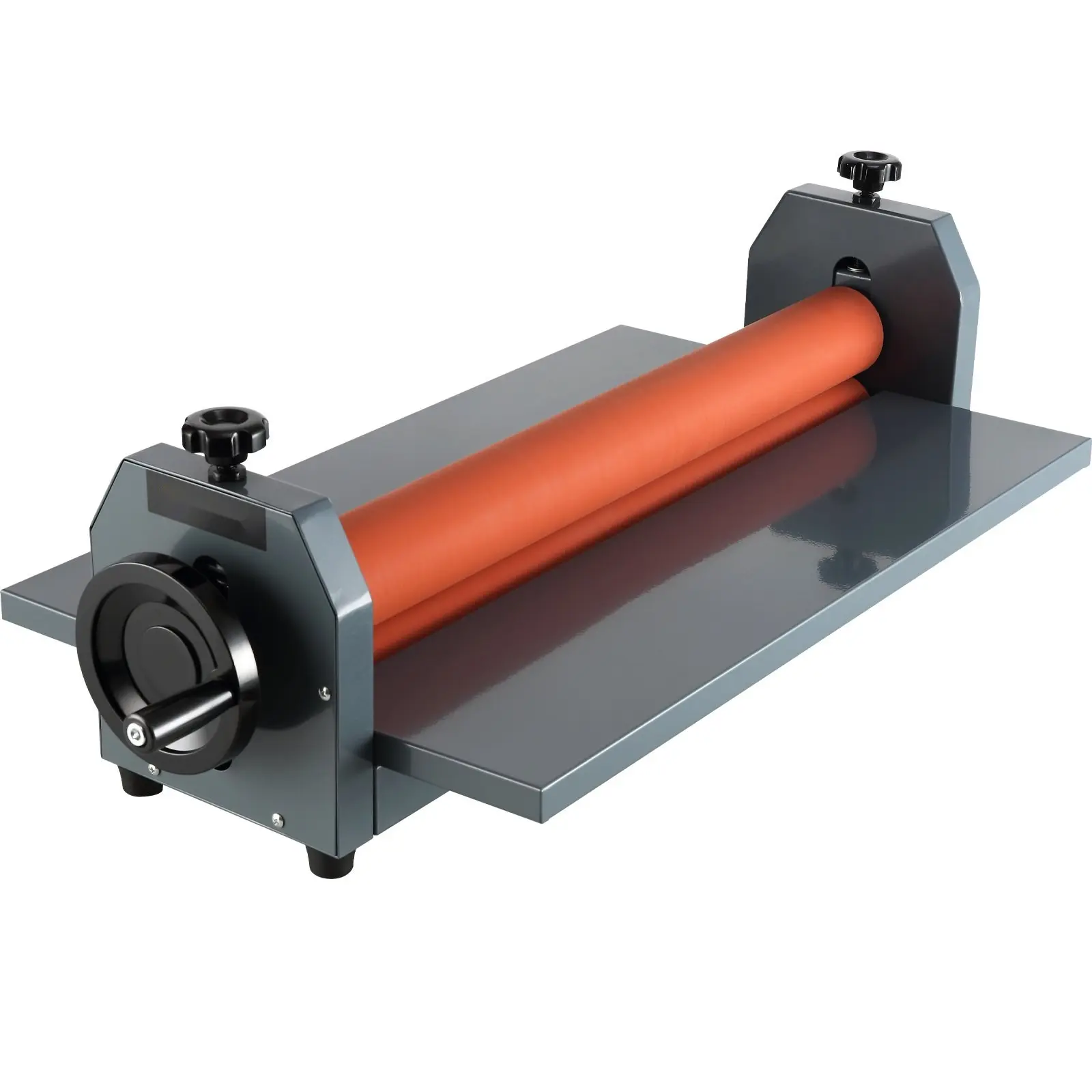 25 Inch Manual Cold Roll Laminator With 1.18 Inch Maximum Thickness Foldable Roll Laminating Machine For Vinyl Photo Film Mounting, Ideal For Commercial Use And Professional Studios, Durable Build, 25 Inch Max Film Width
