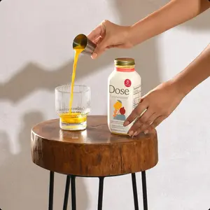 DOSE For Cholesterol Daily Heart Health Supplement Shots 2oz – Supports Healthy Cholesterol Levels, Cardiovascular & Circulation Support – Liquid Formula, Vegan, Gluten Free, Zero Sugar – 12 Pack Case