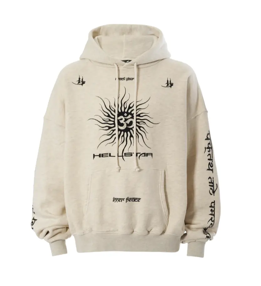 HELLSTAR OATMEAL HOODIE