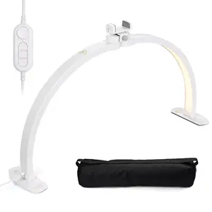 Yescom Half Moon Light Nail Table Lamp 29in 40W