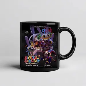 Ceramic Coffee Mug - The Last Act 2026 The Amazing Digital Circus Movie Themed (June 4 Design)