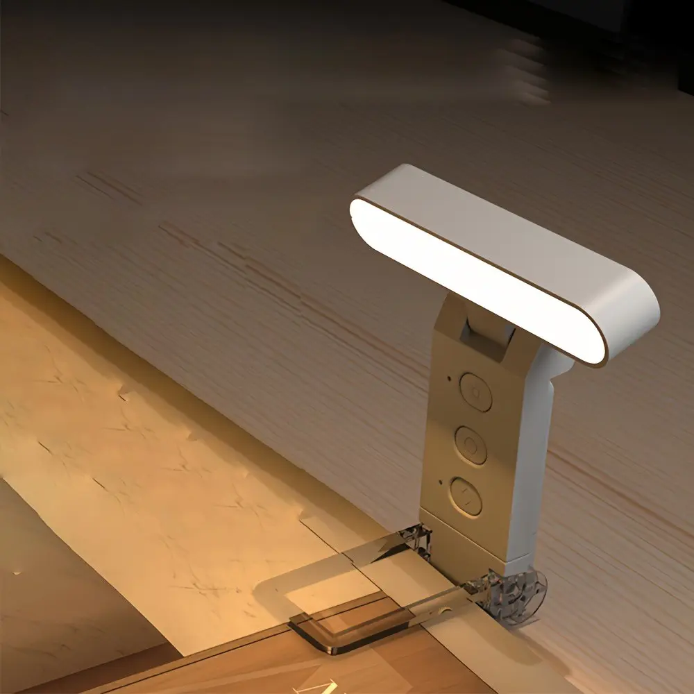 LED smart reading light, USB charging five color temperature adjustment, adjustable brightness, night reading light, portable book light, ultra-light clip-on LED bookmark light for home and office, book lover must have, Adjustable Leds, Usb Powered Lamp