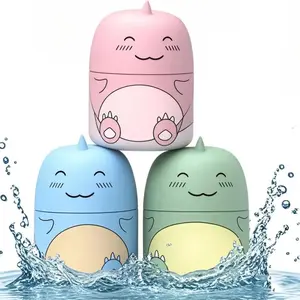 3 Bottles Toilet Bowl Cleaner Bottle Cute Dinosaur-Shaped- Powerful Stain Removal, Long-Lasting Freshness, Effortless Toilet Maintenance house cleaning tools