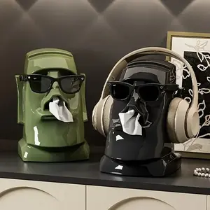 Desktop Storage Box, Eyeglasses Headphone Organizer, Office Organization Essential, Coffee Table Hallway Tissue Holder, Work Organizer, Stationary Organizer Holder, Table Organizers