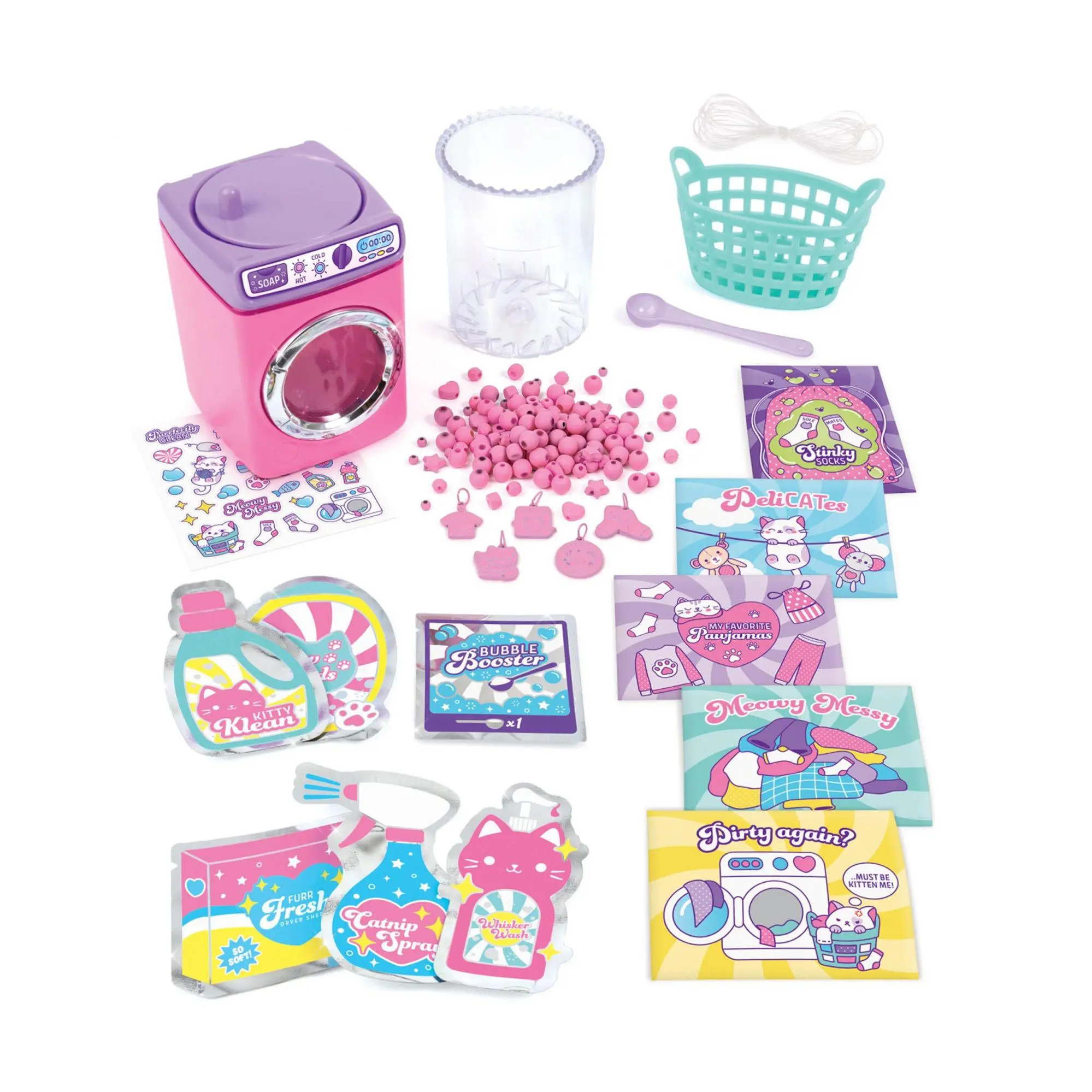 Make It Real Purr-fect Wash 'n Bead DIY Bracelet Set Make It Real Purr-fect Wash 'n Bead DIY Bracelet Set