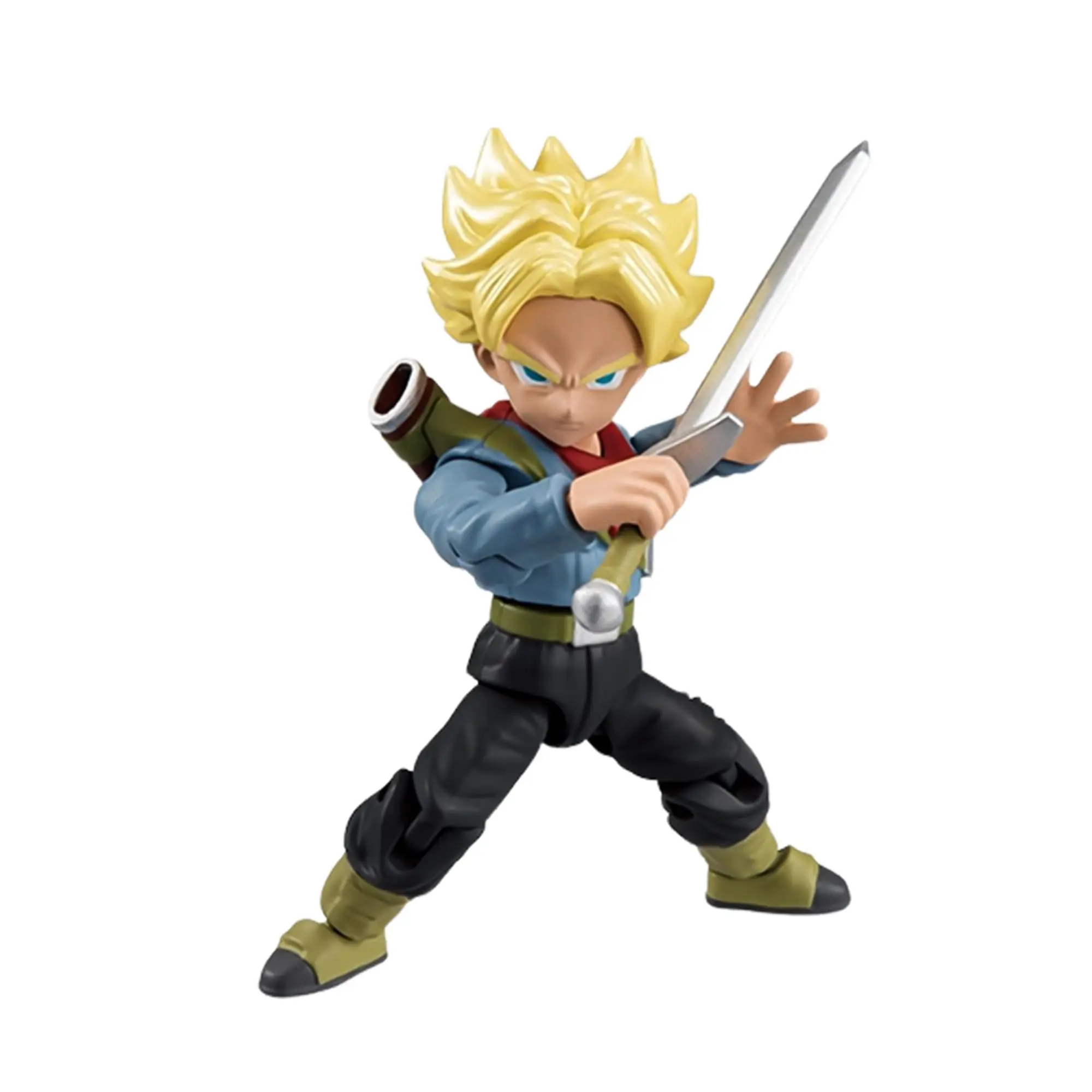Dragon Ball Super Power 66 Anime Figure, Super Saiyan Trunks Mini Action Figure
