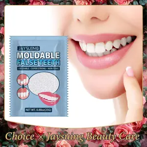 Moldable Dental Adhesive - Temporary Tooth Repair Kit for Shaping, Securing, and Enhancing Smile Aesthetics (25g)