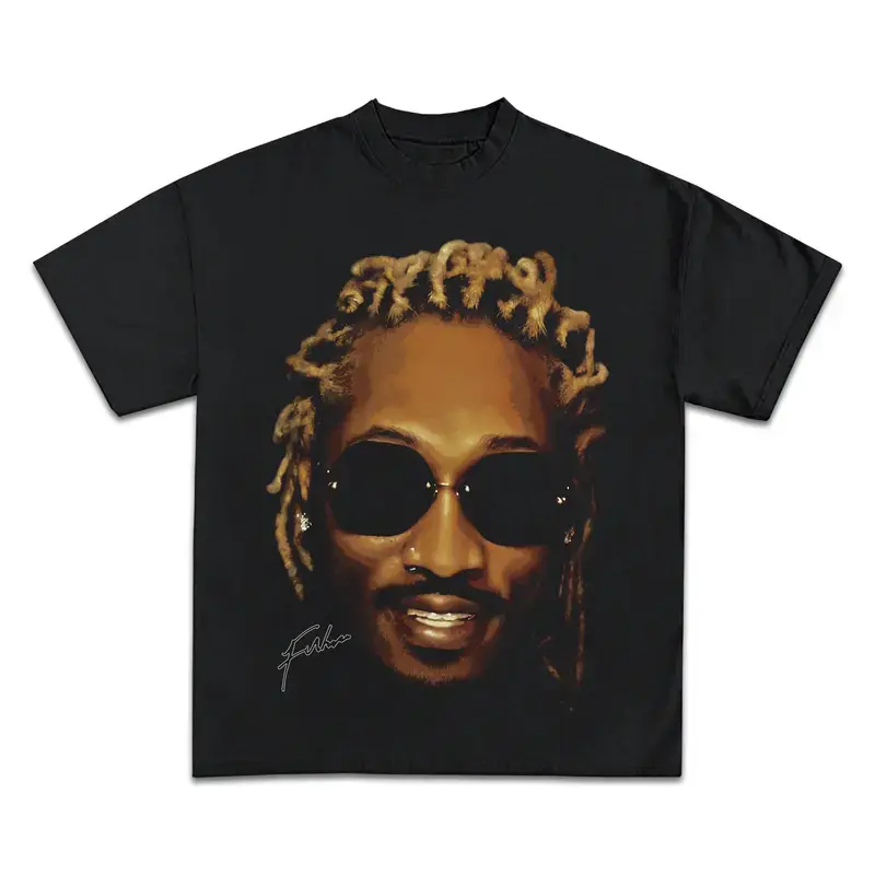 Future Hendrix Graphic T-Shirt Front Print, All Color, For Women, For Men