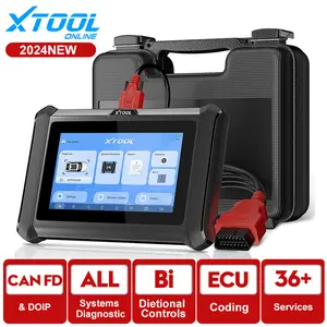 XTOOL D7S Automotive Diagnostic Tool with 3-Year Updates, 2024 Newest, DoIP & CAN FD, ECU Coding, 36+ Services, Bidirectional Scanner for car, OE Full Diagnosis, Upgraded Ver. of D7