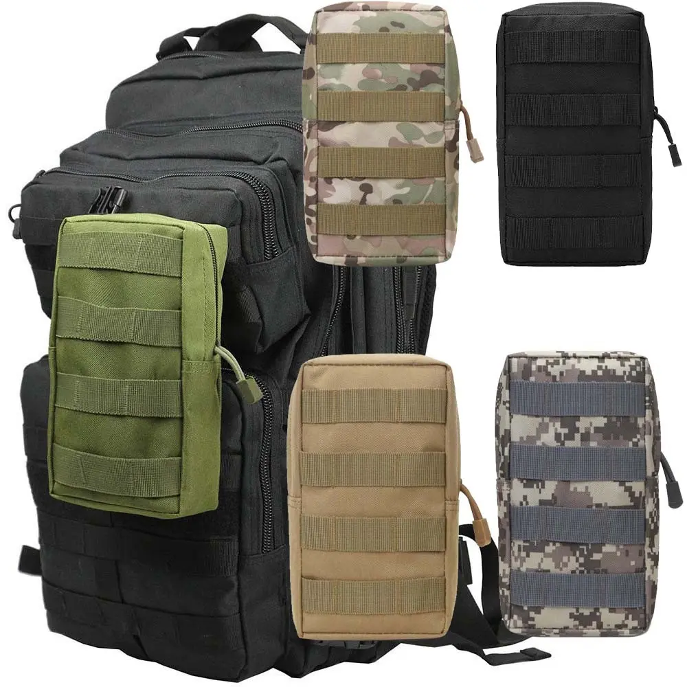 Outdoor Molle Attachment Bag, Multi-Functional Edc Waist Pack, Molle Side Pocket, Tool Storage Bag, Durable & Versatile Design, Hiking Accessories