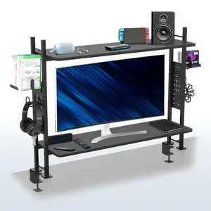 40" Clamp-on Gaming Shelf System