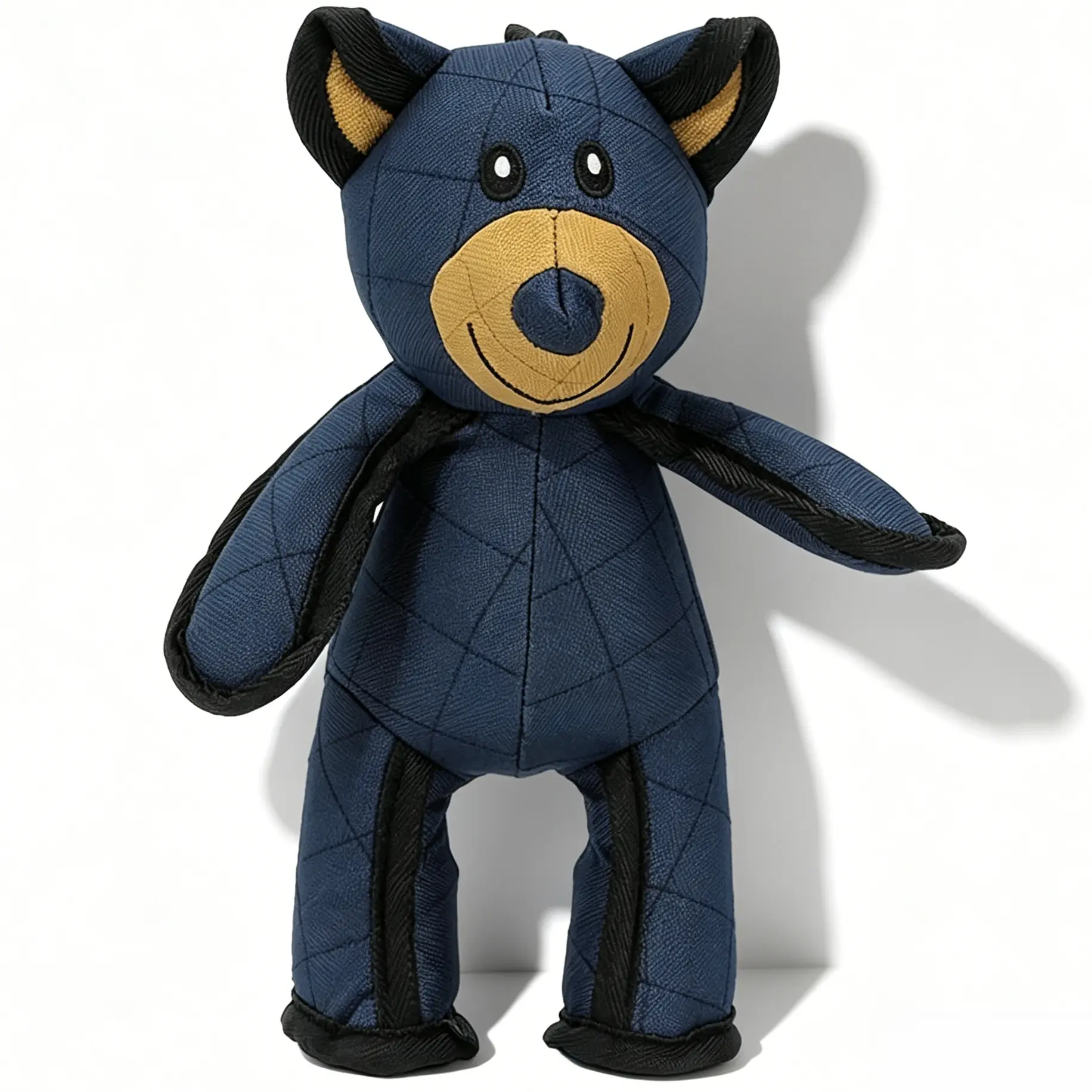 Bear Dog Unbreakable Teddy Extreme Bears 2.0 Stuffed Plush Dog Squeak Toy - Heavy Chew, Durable Tough for Aggressive Chewers, Large Breed Pets to Keep Them Busy