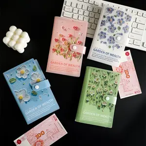 Vertical Savings Journal, Money Saving Folder, 12 Month Cash Challenge Diary, Daily Currency Collection, Financial Management Storage