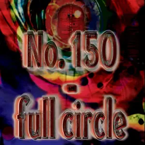 No. 150 - Digital Collë - 12x12 Canvas Full Circle Artwork